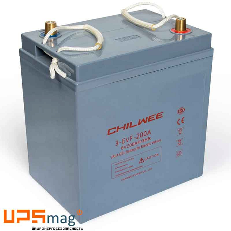 Обзор тягового аккумулятора Chilwee 3-EVF-200A