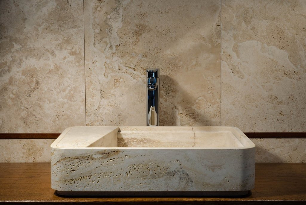 Что представляет собой травертиновая плитка Что представляет собой травертиновая плитка