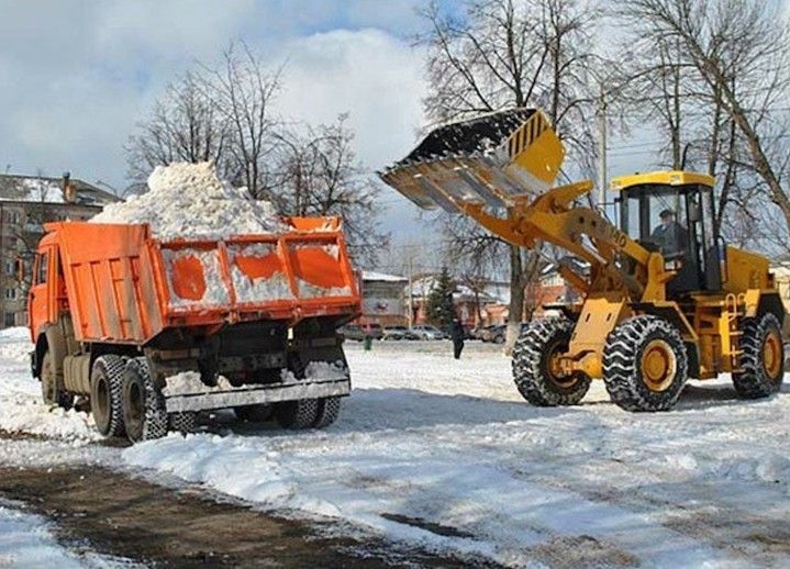 Преимущества вывоза снега с погрузкой Преимущества вывоза снега с погрузкой