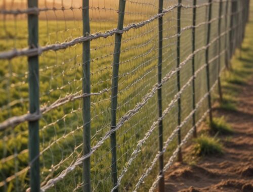 Оградительные сети: виды, характеристики и сферы применения