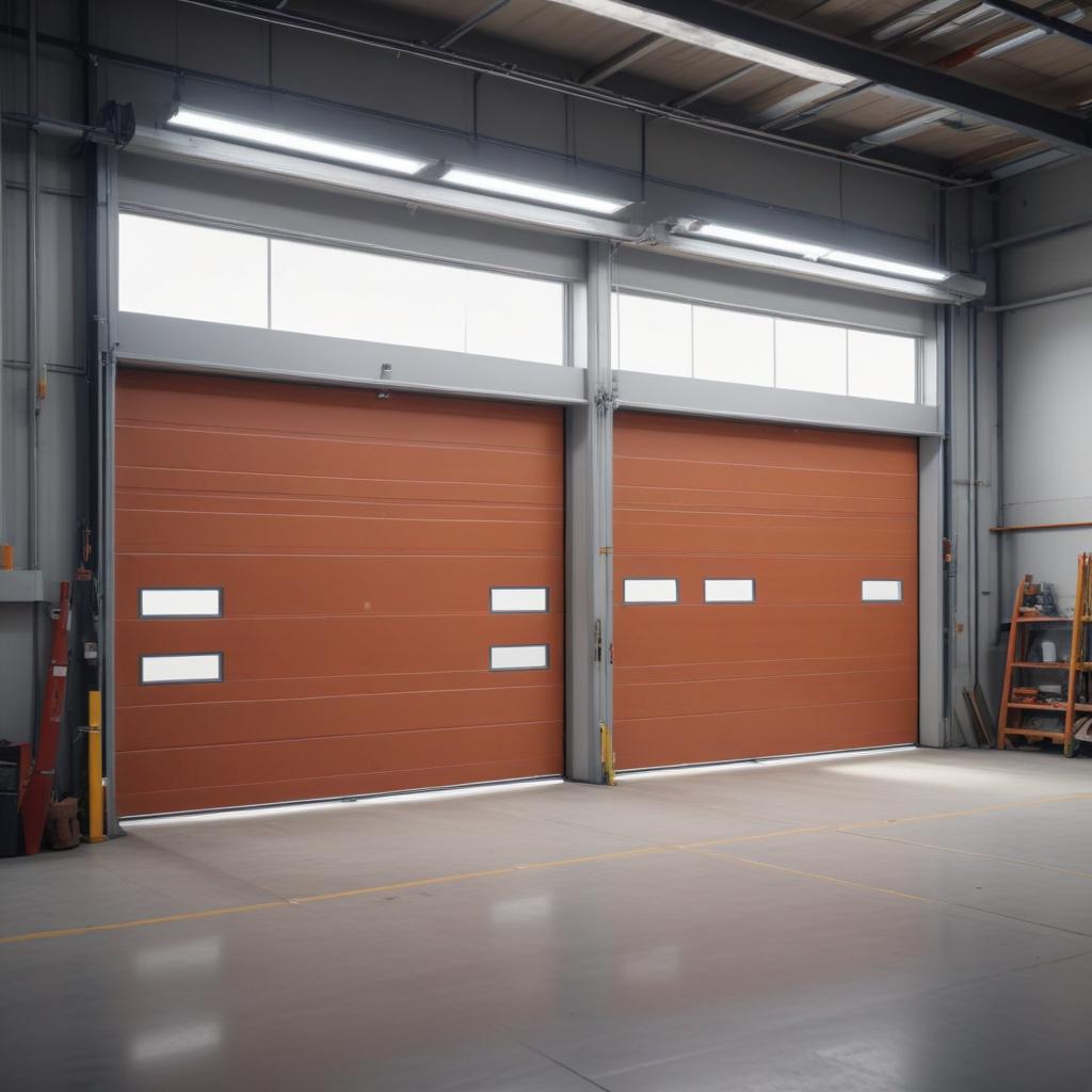 Секционные гаражные ворота: конструкция, безопасность и монтаж