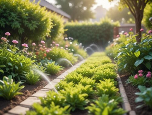 Умный сад с автоматизированным управлением через гаджеты