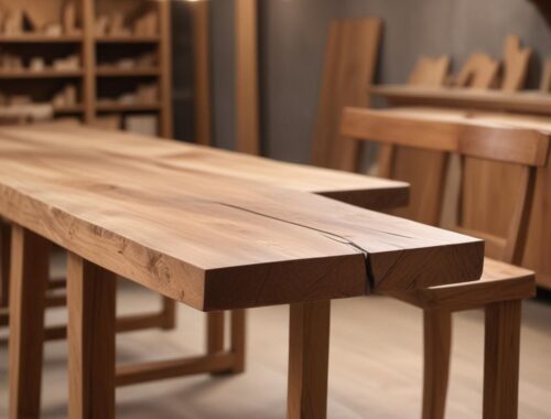 Мебель из слэбов и массива дерева: особенности материалов и технологии изготовления