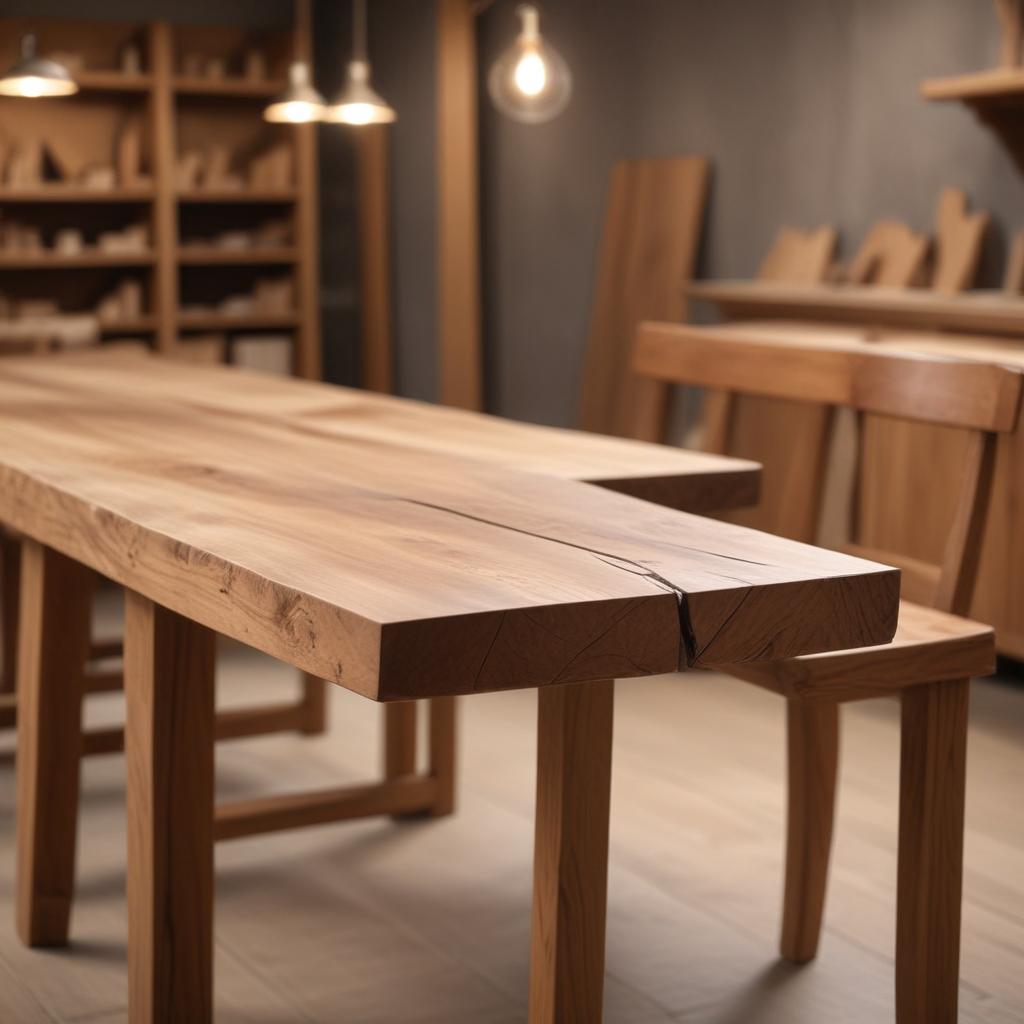 Мебель из слэбов и массива дерева: особенности материалов и технологии изготовления