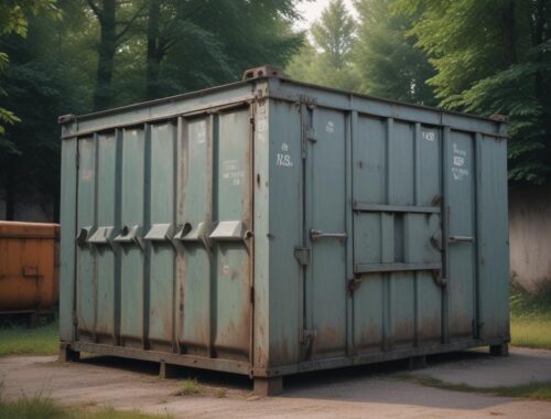 Бункер накопитель объемом 8 м³ для мусорных контейнеров: технические характеристики Бункер накопитель объемом 8 м³ для мусорных контейнеров: технические характеристики