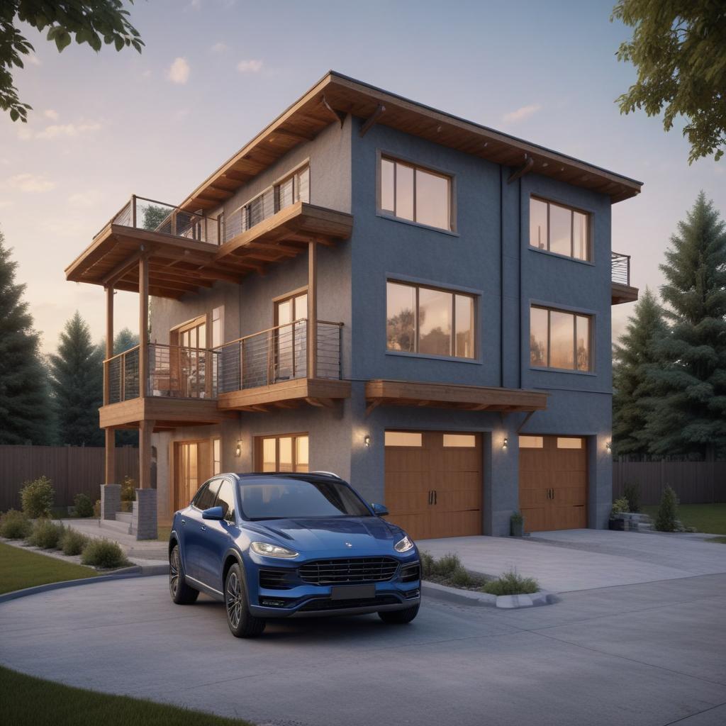 Двухэтажный гараж под ключ: проекты и цены на строительство