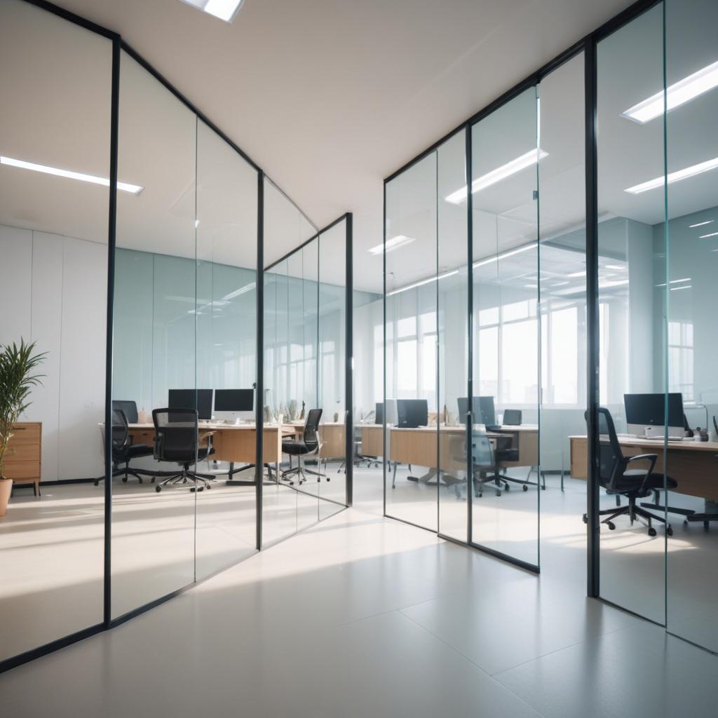 Стеклянные перегородки: современные решения для зонирования пространства