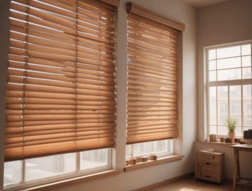 Производство и монтаж жалюзи и штор: римские шторы, шторы плиссе и деревянные жалюзи