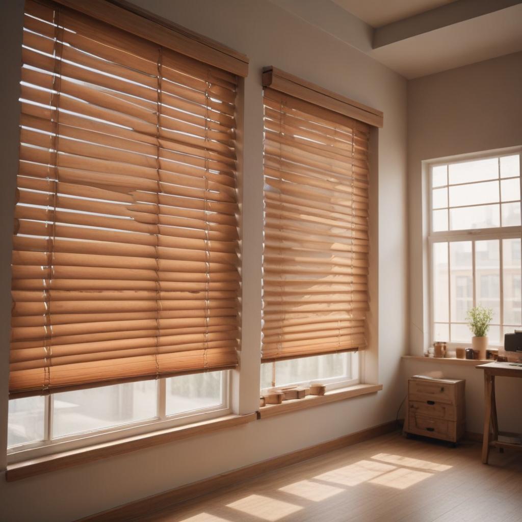 Производство и монтаж жалюзи и штор: римские шторы, шторы плиссе и деревянные жалюзи