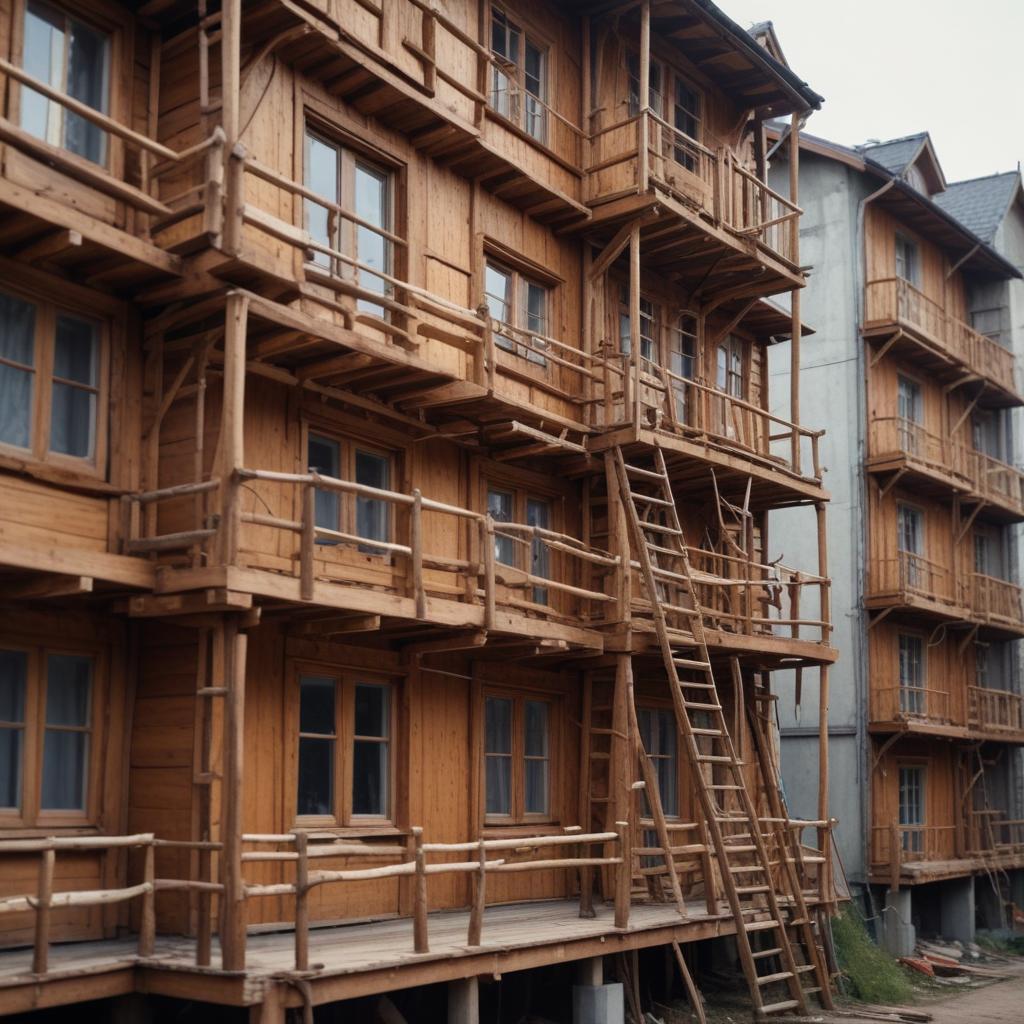 Наружная покраска деревянных домов: обзор технологий и этапов работ