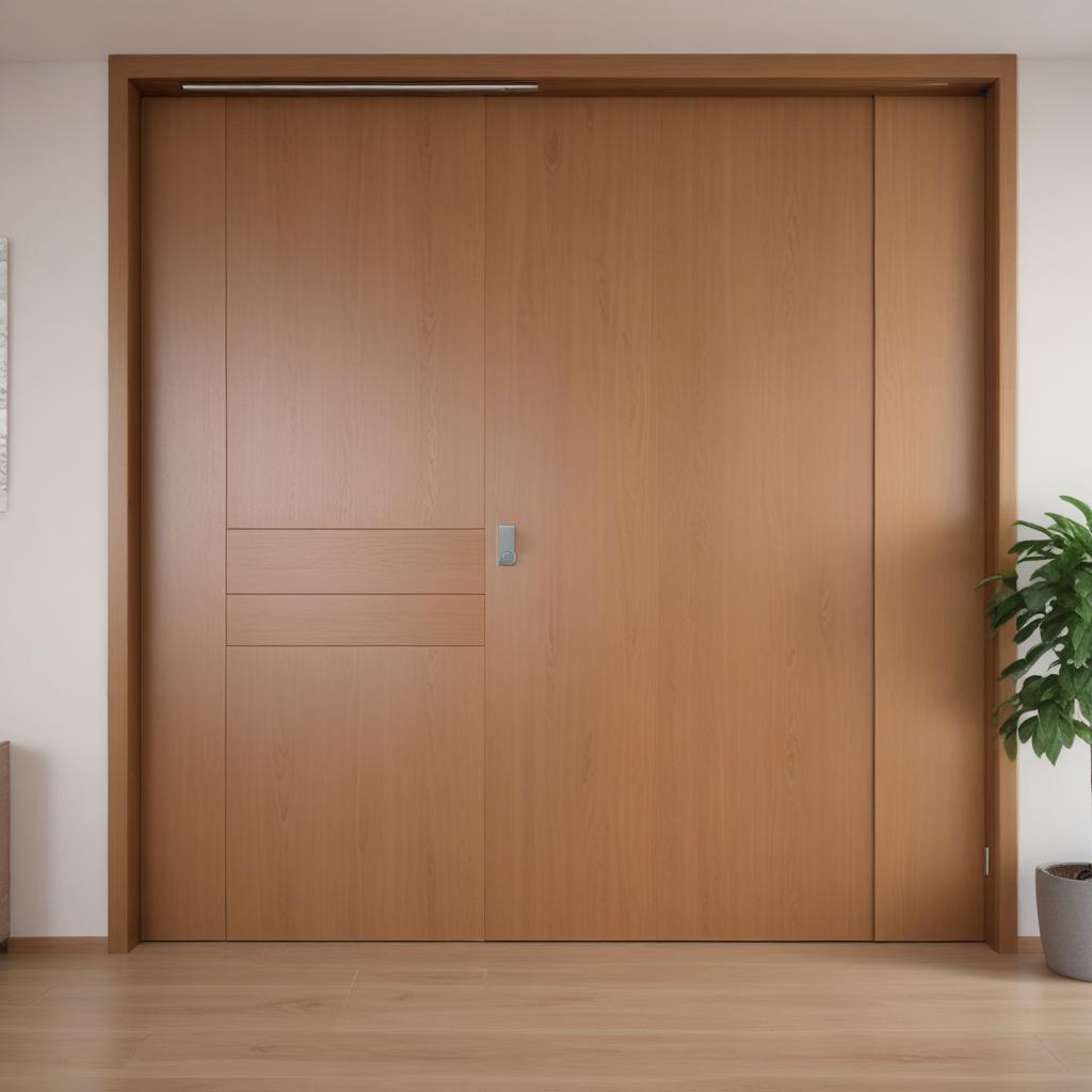 Обзор межкомнатных шпонированных дверей и вариантов установки