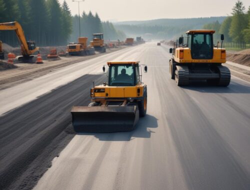 Асфальтирование дорог: этапы работ и применяемые технологии