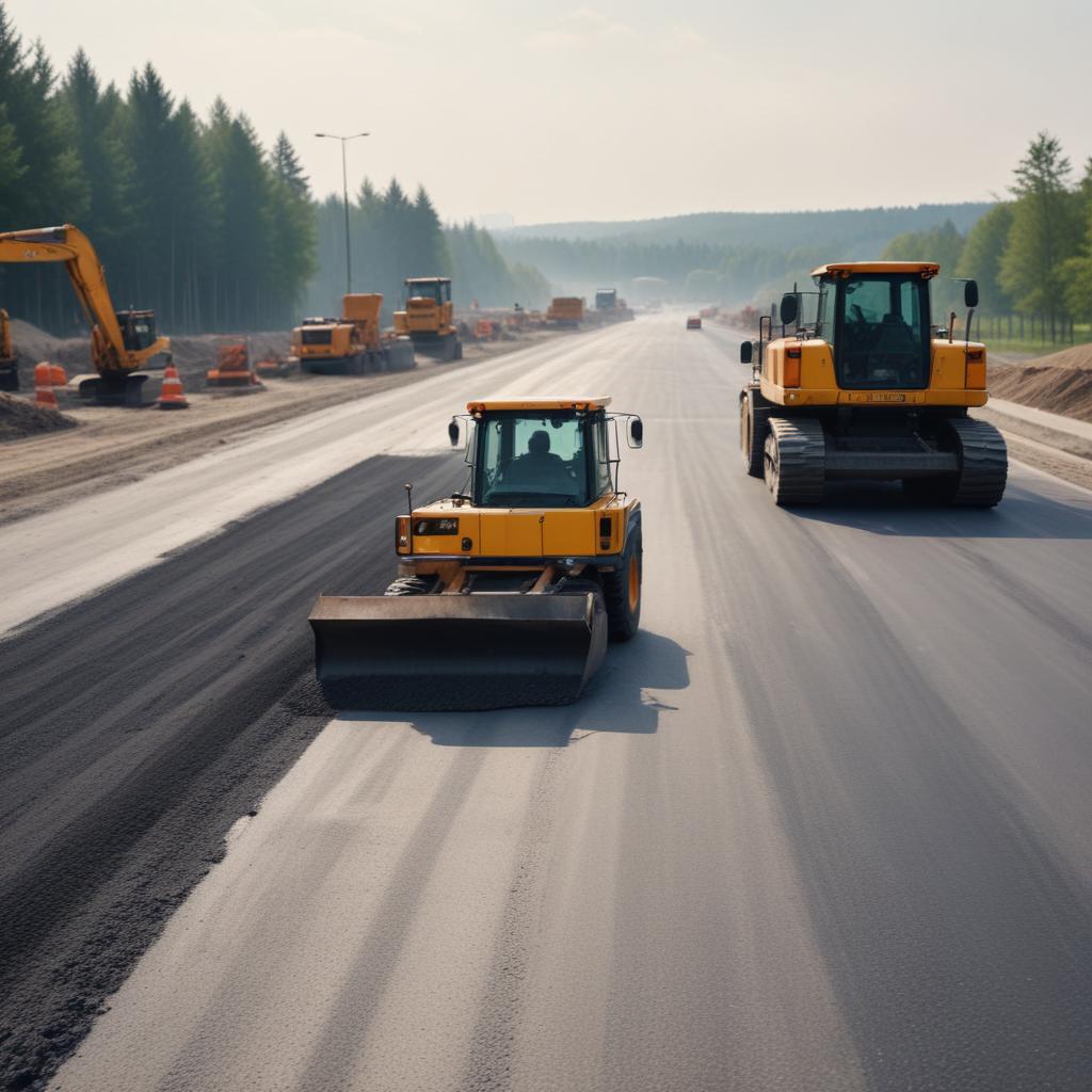 Асфальтирование дорог: этапы работ и применяемые технологии