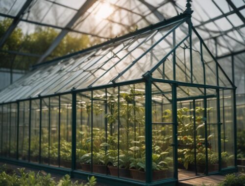 Теплицы из стекла: конструктивные решения и характеристики