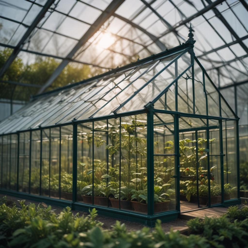 Теплицы из стекла: конструктивные решения и характеристики