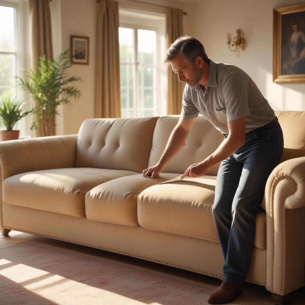 Перетяжка обивки мягкой мебели на дому