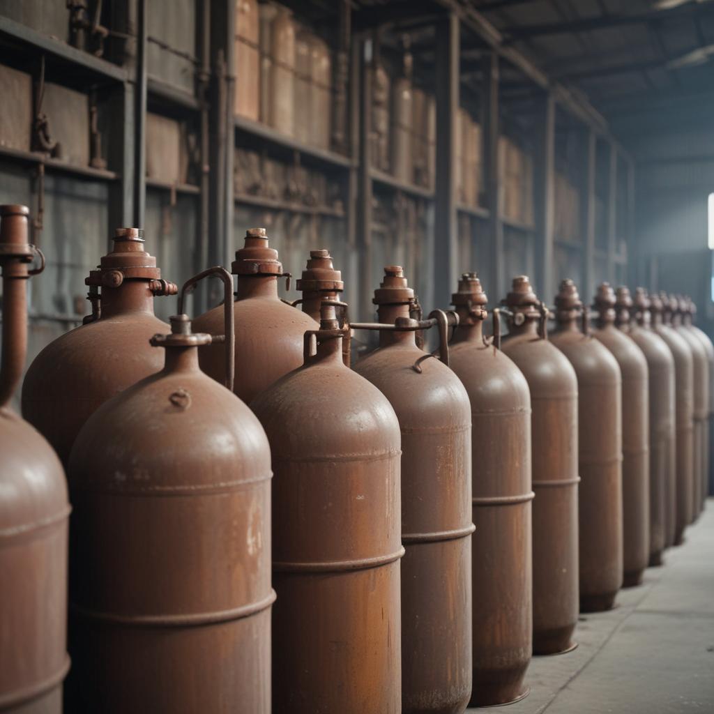 Технические газы в баллонах: цены заправки и условия поставки оптом для сварочных работ