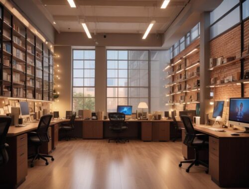 Комплексное освещение офисных и торговых помещений: проектирование, подбор и внедрение