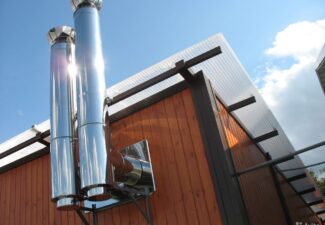 Монтаж дымоходов