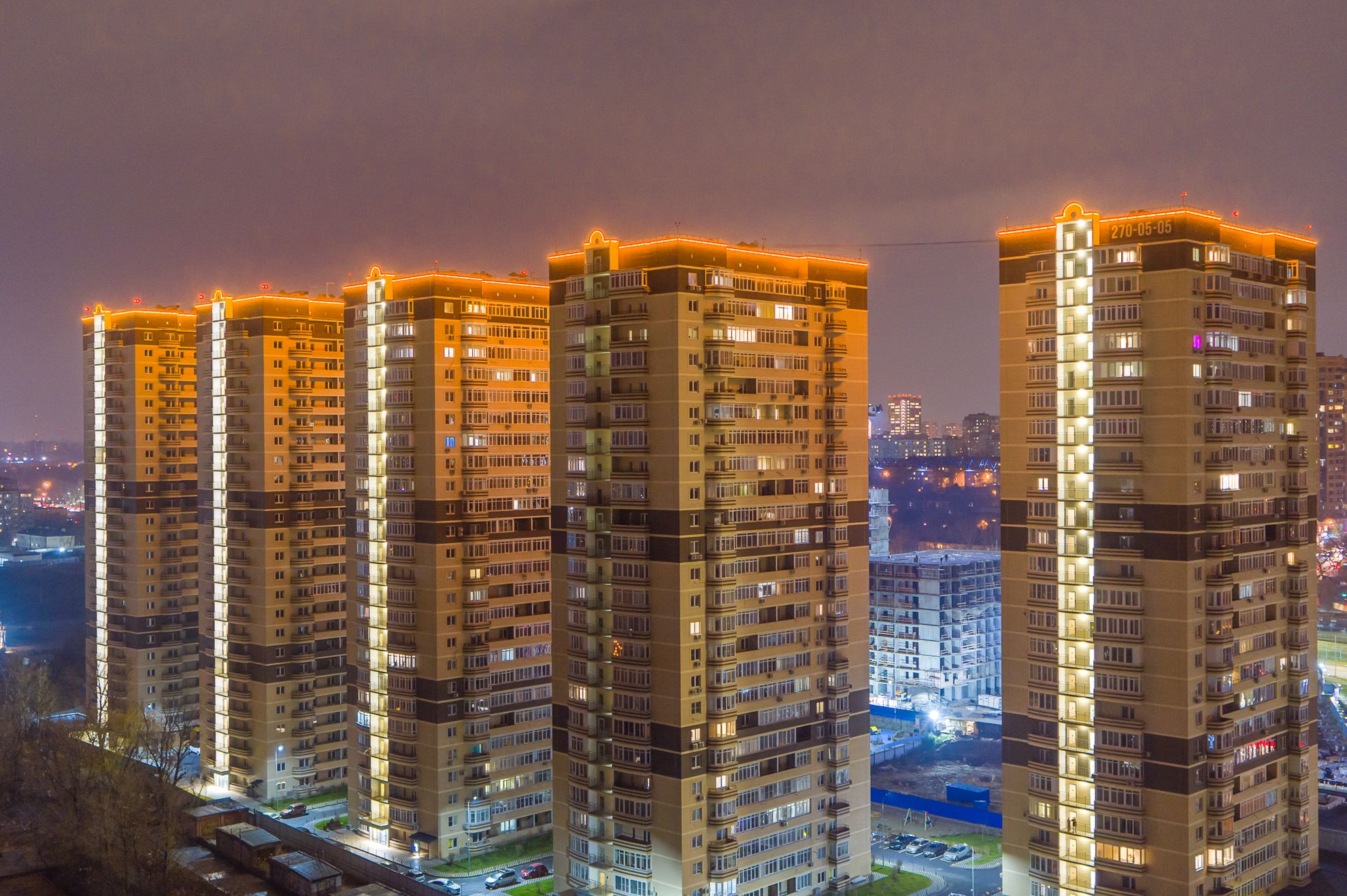 Сданный ЖК «Звезда Столицы», 25 этажа