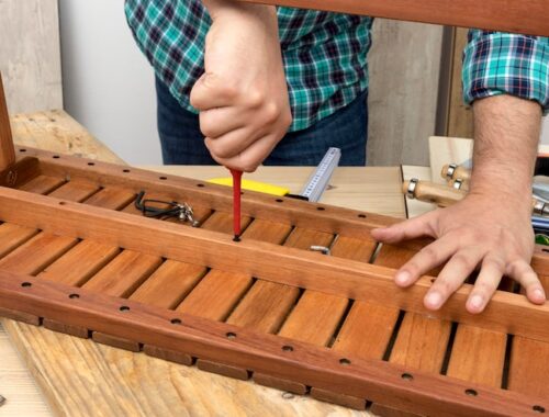 Как сделать качели садовые своими руками из дерева