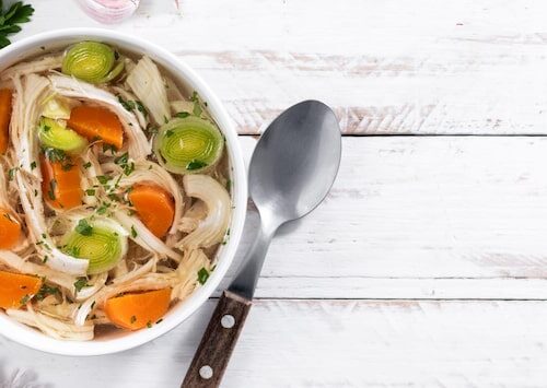Как сварить суп из курицы с лапшой прозрачный рецепт