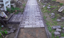 Как самому уложить тротуарную плитку дома, на даче или на подъездной площадке?