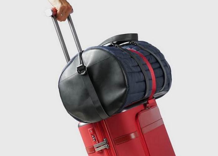 Очень функциональный чемодан.