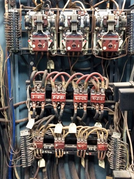 Результат очистки шкафа релейной защиты до очистки