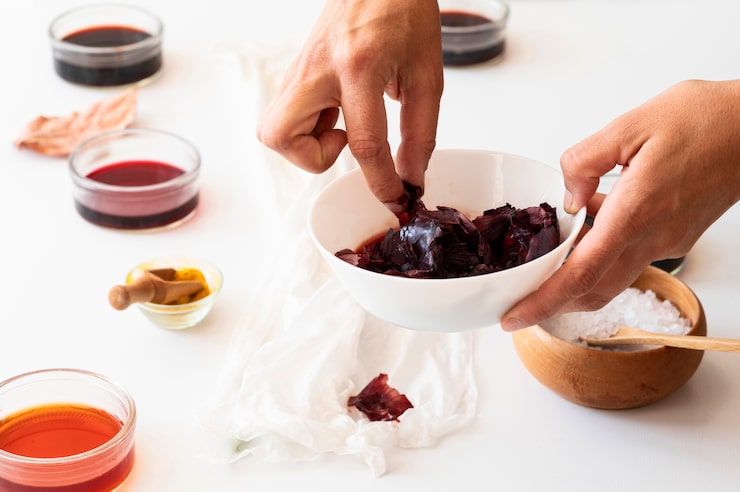 Применение натуральных чистящих средств для удаления остатков
